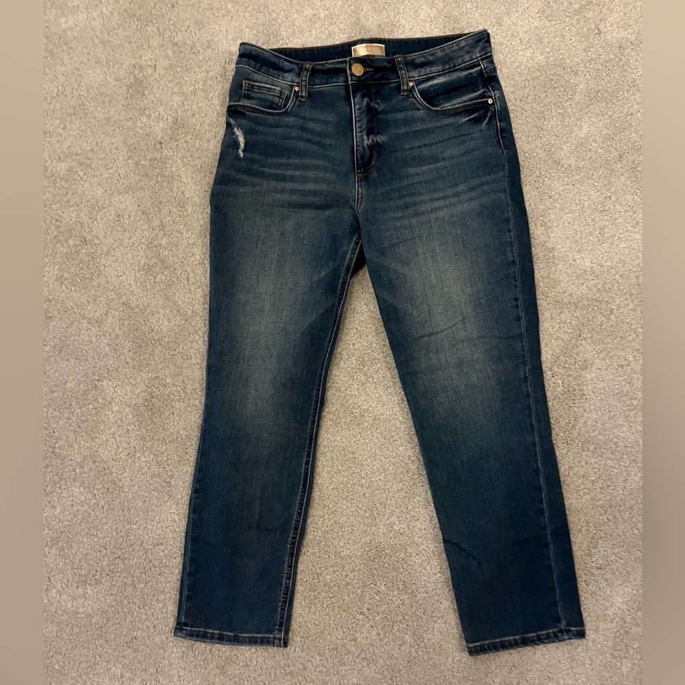 KUT from the Kloth ankle straight jeans